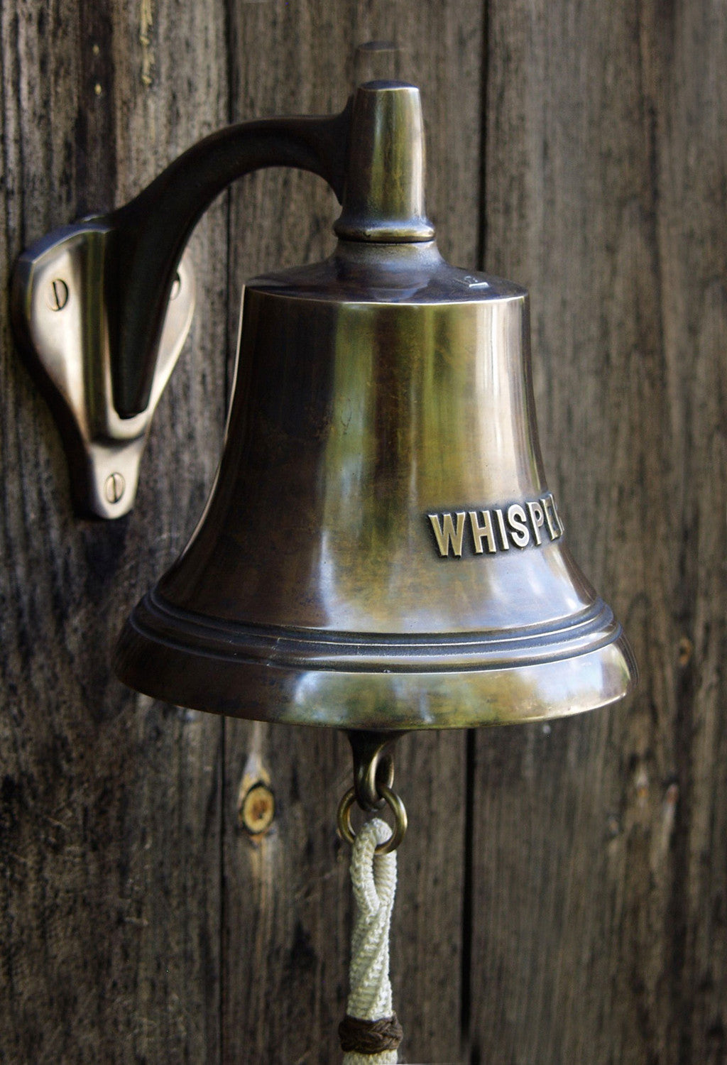 Yacht Bell – Solid Brass 8 Fog Bell | Ship Bell | Boat Bell | Wonderful  Tone with a Loud and Long Ring | Hanging Bell | Highly Polished and  Lacquered