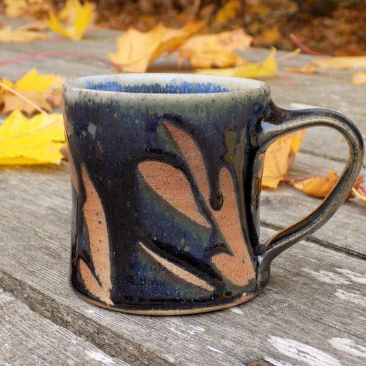 10oz Dark Blue Mug 4