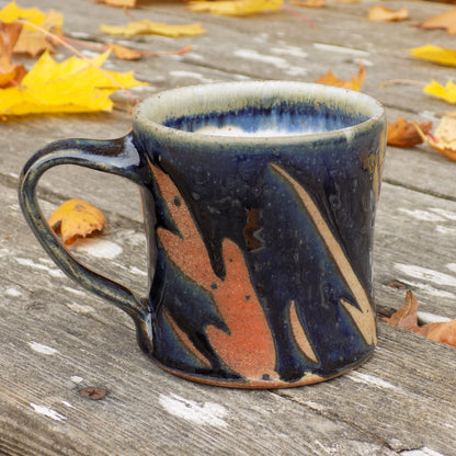 10oz Dark Blue Mug 4