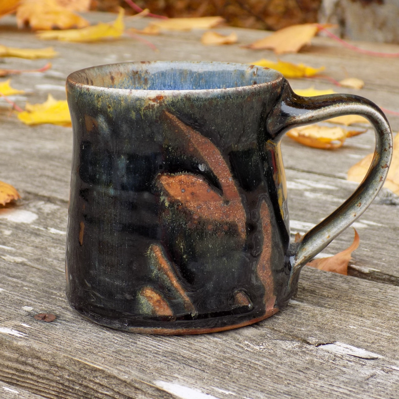 10oz Dark Blue Mug 6